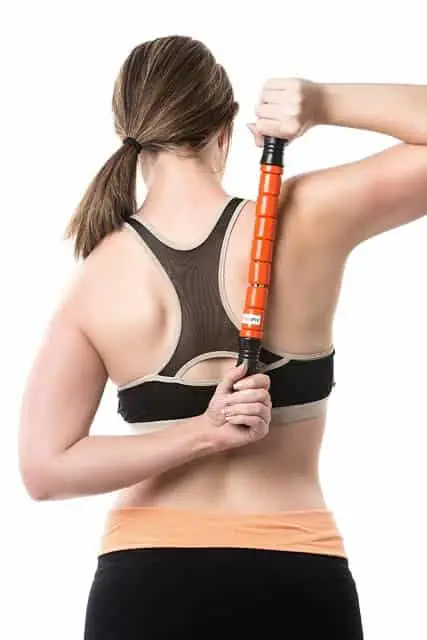 ZegFit Premium Muscle Roller Stick on Back