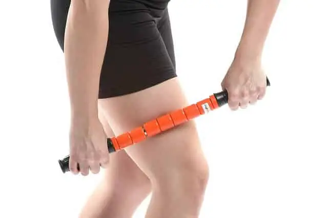 ZegFit Premium Muscle Roller Stick on Leg