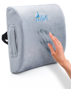 Desk Jockey Therapeutic Lumbar Cushion for Car