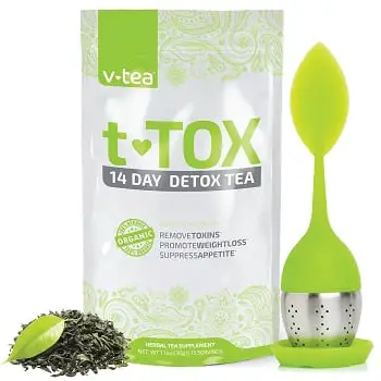 v tea Teatox 14 Day Detox Tea Cleanse for Weight Loss