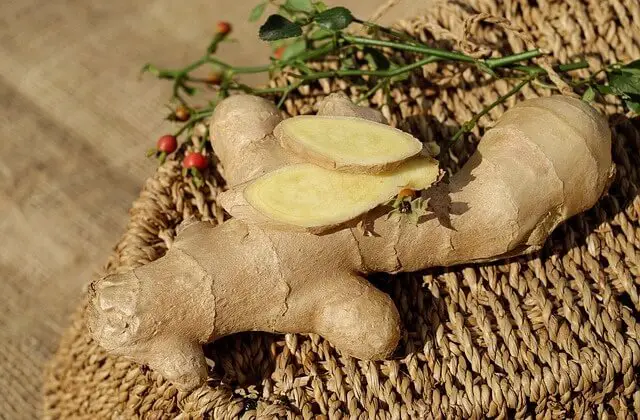 Ginger essential oil for back pain