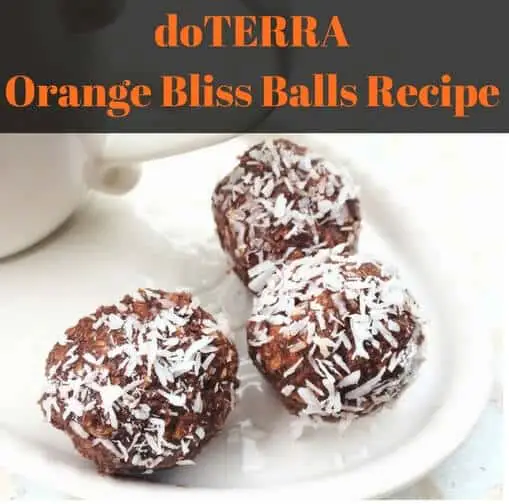 doTERRA Orange Bliss Balls Recipe